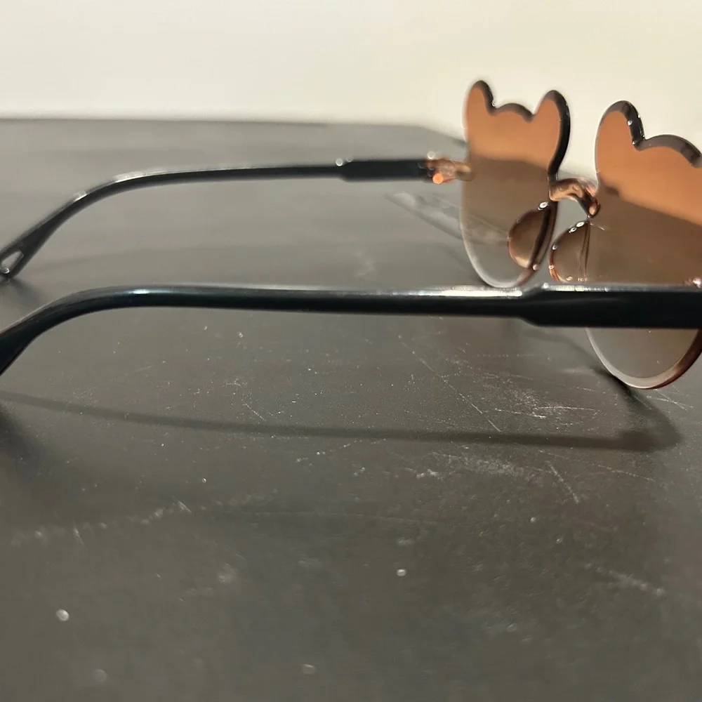 Brown Bear-Shaped Sunglasses